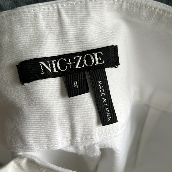EUC Nic and Zoe side zip cropped pants size 4 - Picture 7 of 13
